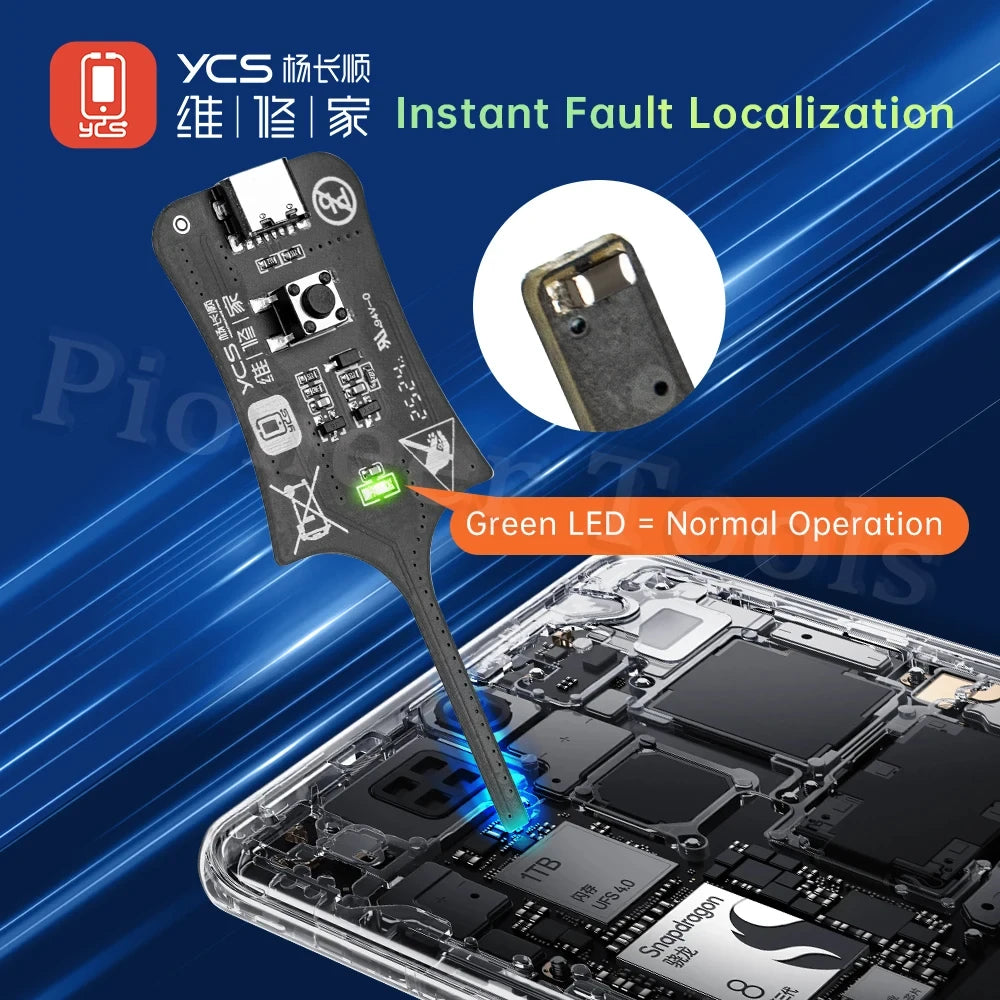 Tester Placă de Bază Detector Inductori pentru Reparații