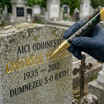 Marker restaurare inscripții funerare