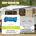 Dispozitiv Tensionare cu Frânghie si Rolă de Strângere pentru Camping și Auto