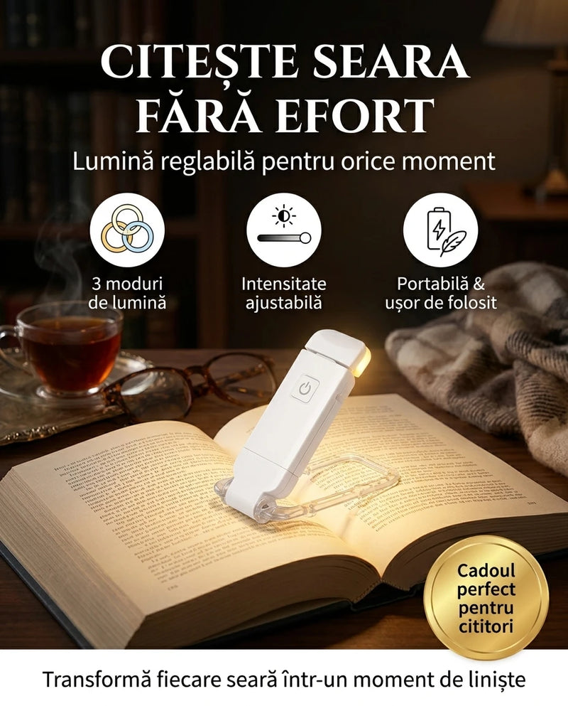 Lampa cititorului Portabilă