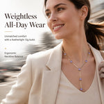Elegant Y-format drophalsband