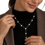 Elegant Y-format drophalsband