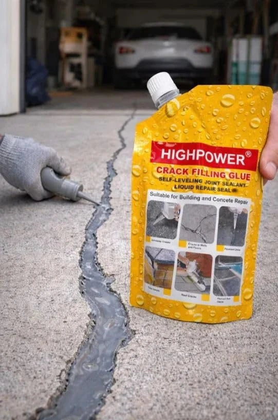 Chit elastic pentru fisuri în beton – repară crăpăturile fără să se mai spargă