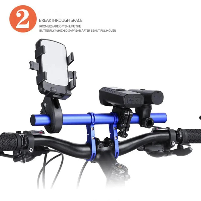 Extensie ghidon bicicletă din aluminiu