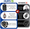 Claxon auto cu două trompete și compresor 12V