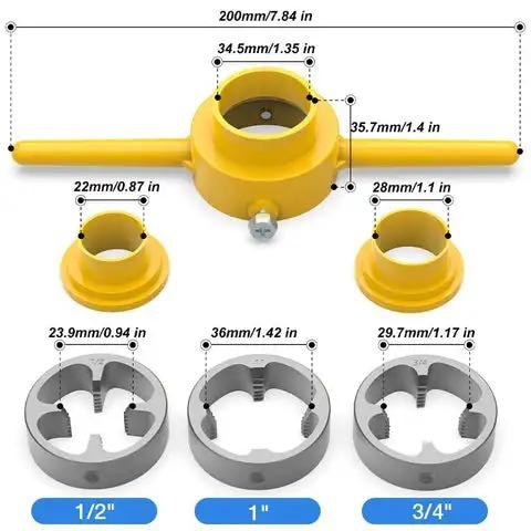 Filiera pentru tevi PVC