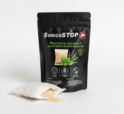 Pliculete naturale pentru indepartarea soarecilor si sobolanilor