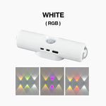 Lampă LED magnetică cu senzor de mișcare și RGB