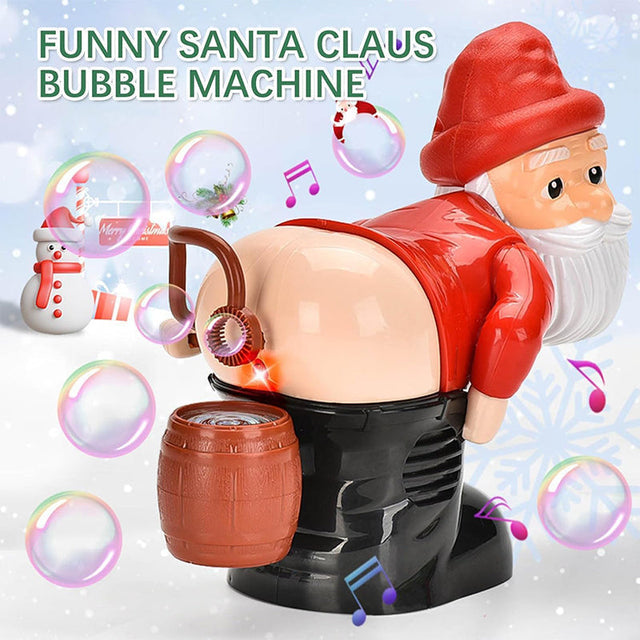 Masina de Bule Mos Craciun Amuzanta