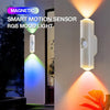 Lampă LED magnetică cu senzor de mișcare și RGB