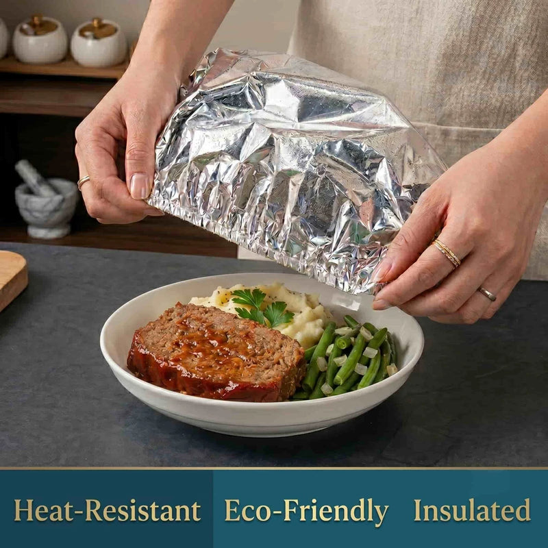 Set 54 de capace elastice din folie de aluminiu