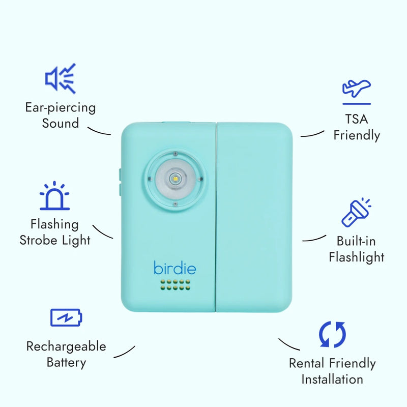 Birdie Box Portable Travel Door Alarm
