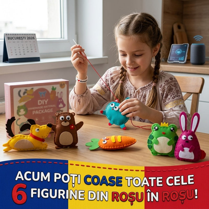 Kit de Cusut pentru Copii