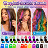 Set aplicatoare cretă colorată de păr