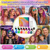 Set aplicatoare cretă colorată de păr