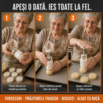 Presă pentru fursecuri cu 6 modele