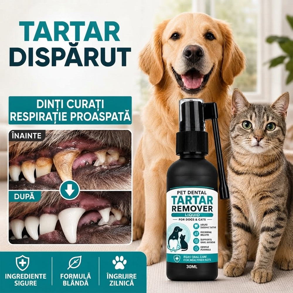 Apă de gură pentru câini și pisici