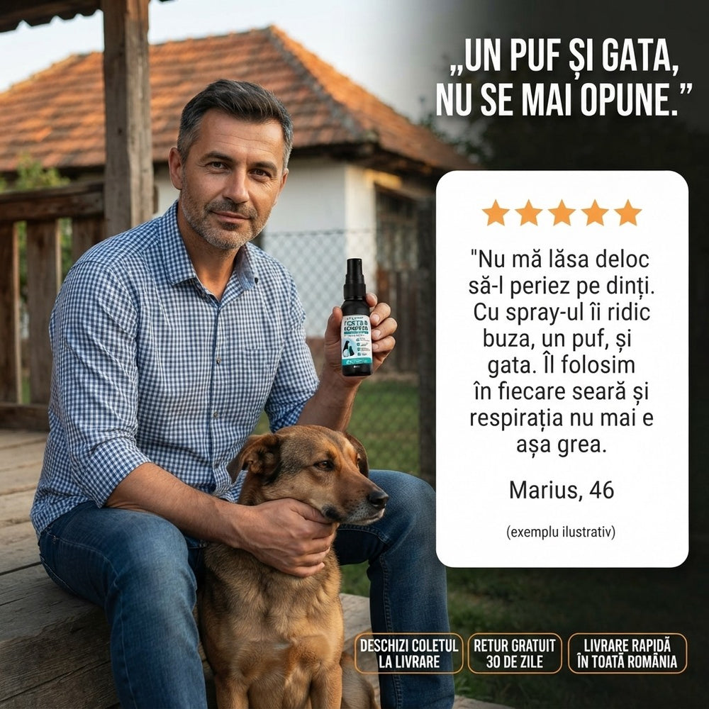 Apă de gură pentru câini și pisici