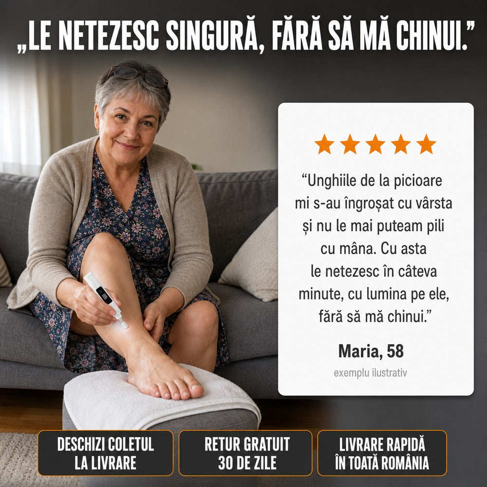 Pilă electrică de unghii fără fir