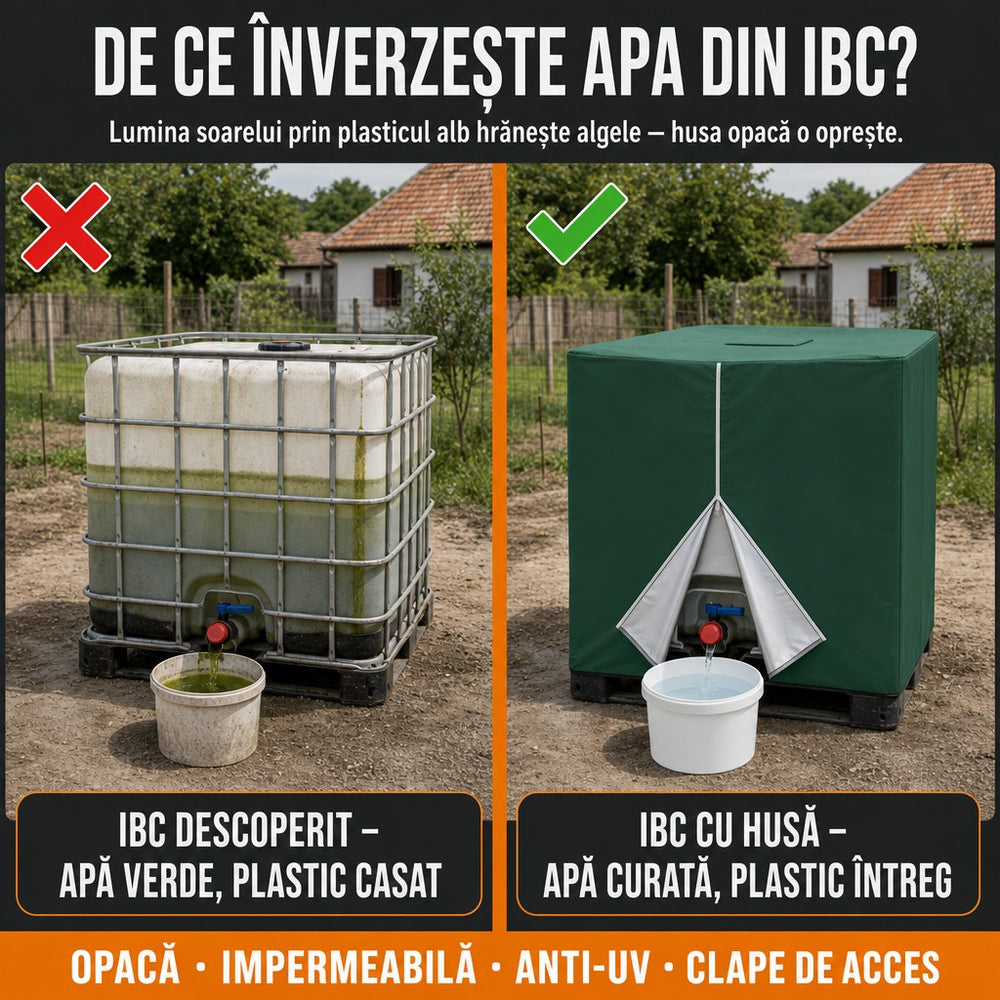 Husă de protecție UV pentru rezervor IBC de 1000 litri