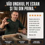 Nivelă digitală cu laser și magnet
