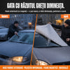 Husă magnetică de parbriz cu protecții pentru oglinzi