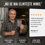 Set 25 buc. piulițe și șuruburi cu expansiune tip petală, dimensiuni