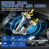 Claxon auto cu două trompete și compresor 12V